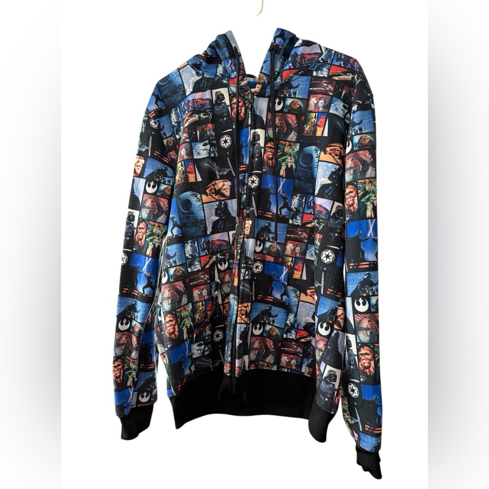 Star wars hoodie jacket. Unisex sz XL